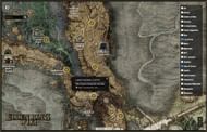 This map shows where the Purified Ruins are located (Image via FromSoftware Inc. / Elden Ring Wiki)